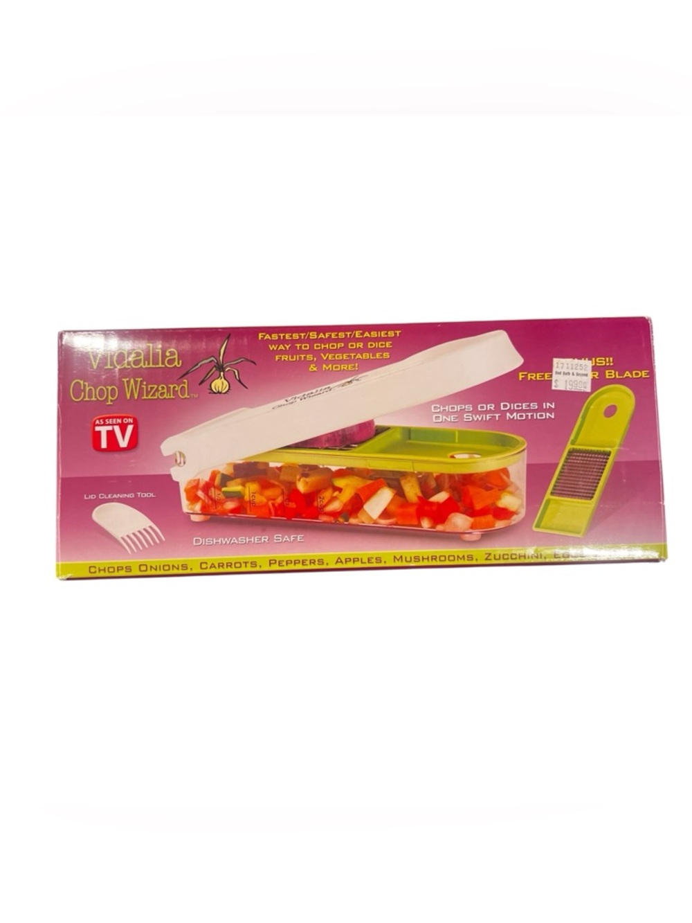 Vidalia Chop Wizard - As Seen on TV - Bonus Dicer Blade Included